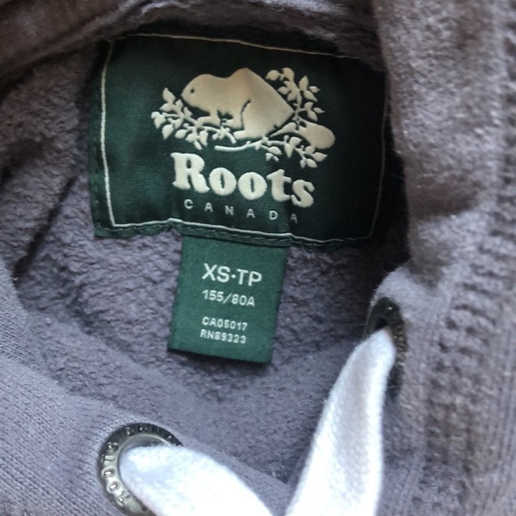 Roots Grey hooded sweatshirt - Picture 6 of 13